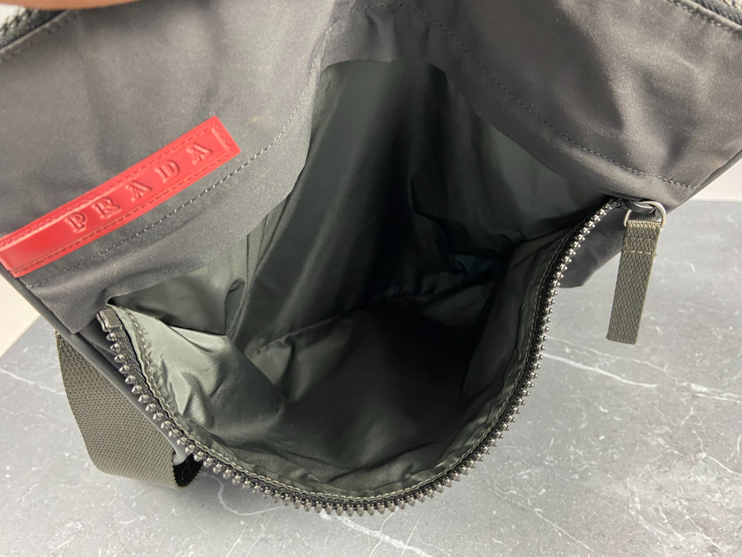 Prada Sport Shoulder / Messenger Bag Grey