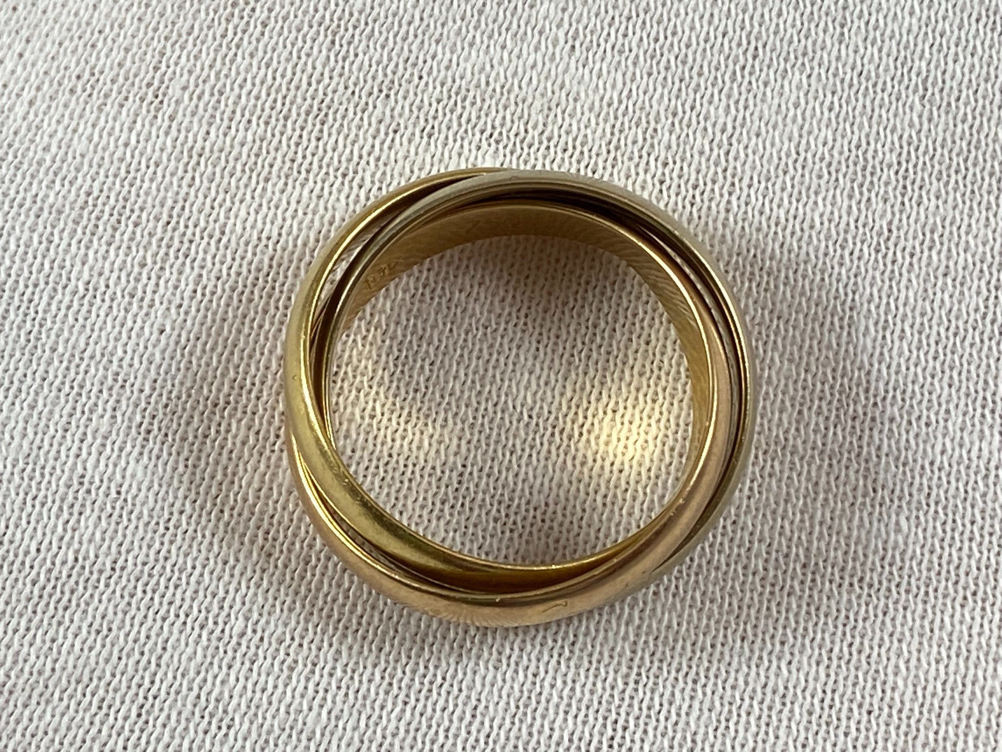 Cartier Must De Cartier Trinity Ring Size 51