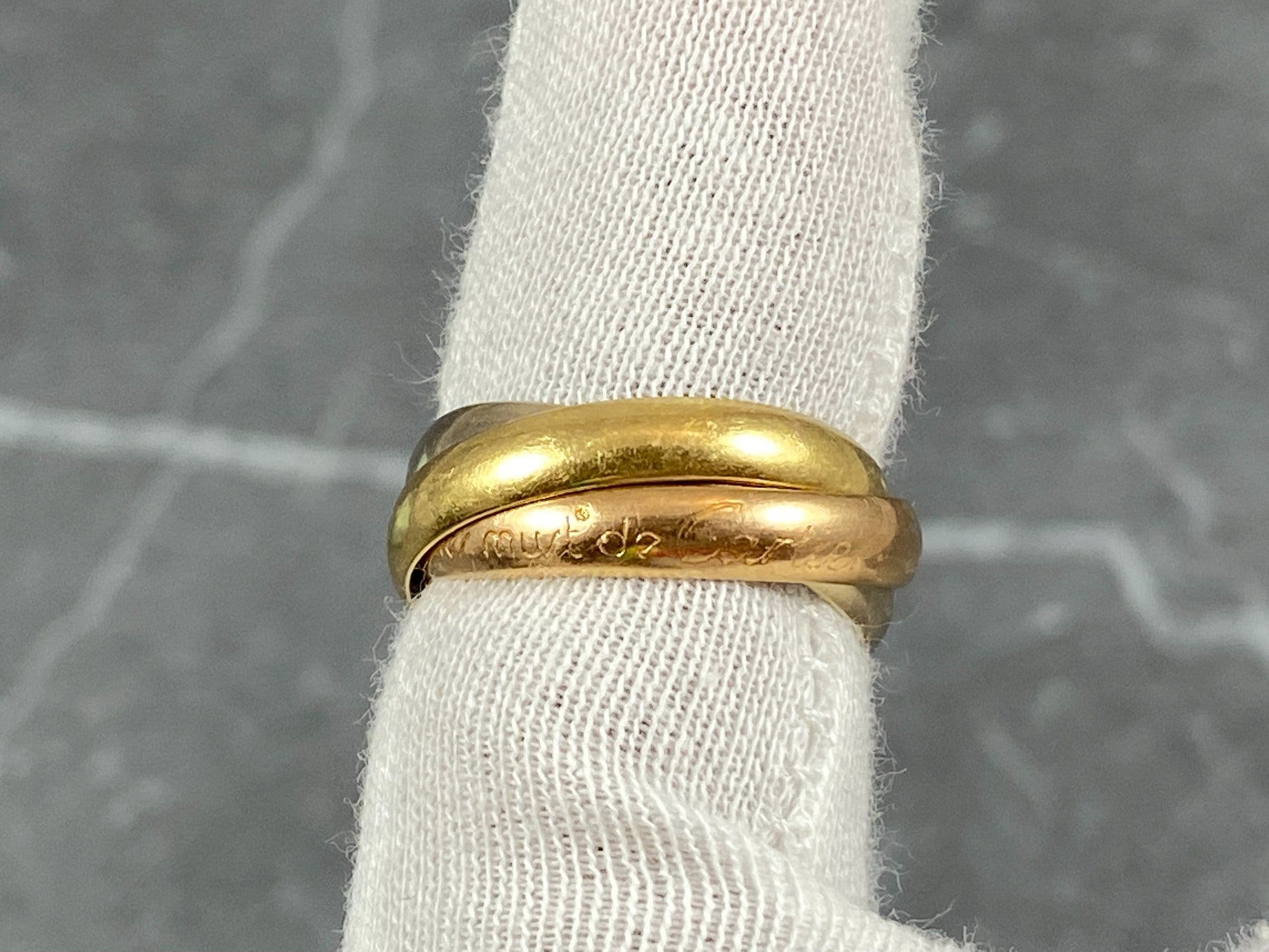 Cartier Must De Cartier Trinity Ring Size 51