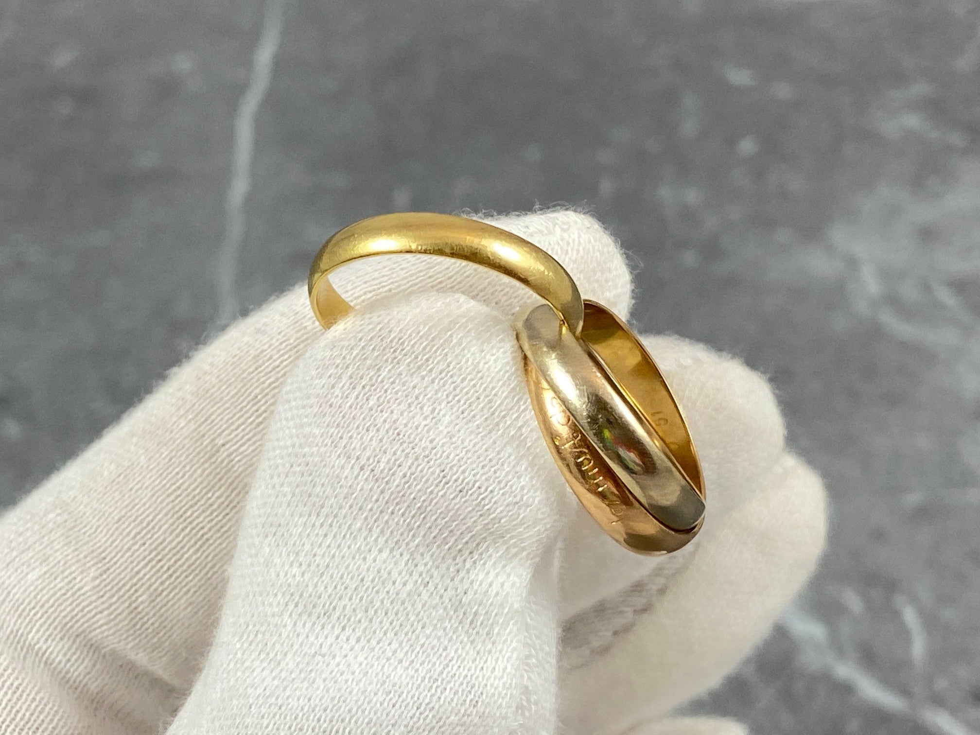 Cartier Must De Cartier Trinity Ring Size 51