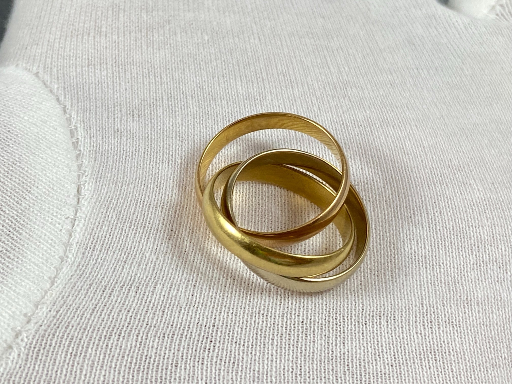 Cartier Must De Cartier Trinity Ring Size 51