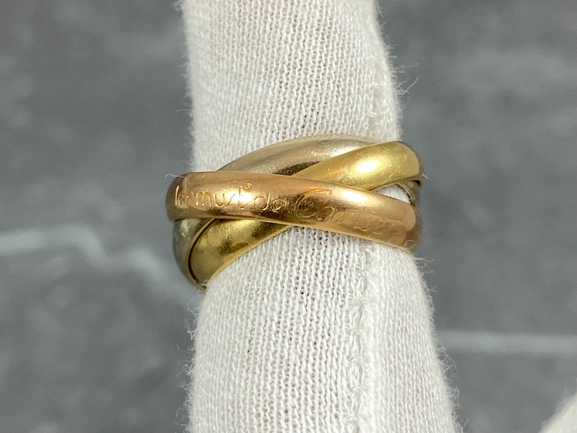 Cartier Must De Cartier Trinity Ring Size 51