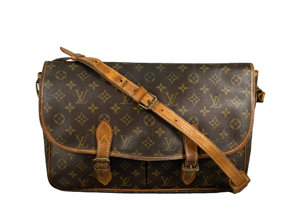 Louis Vuitton Gibeciere GM Messenger Bag Monogram Canvas