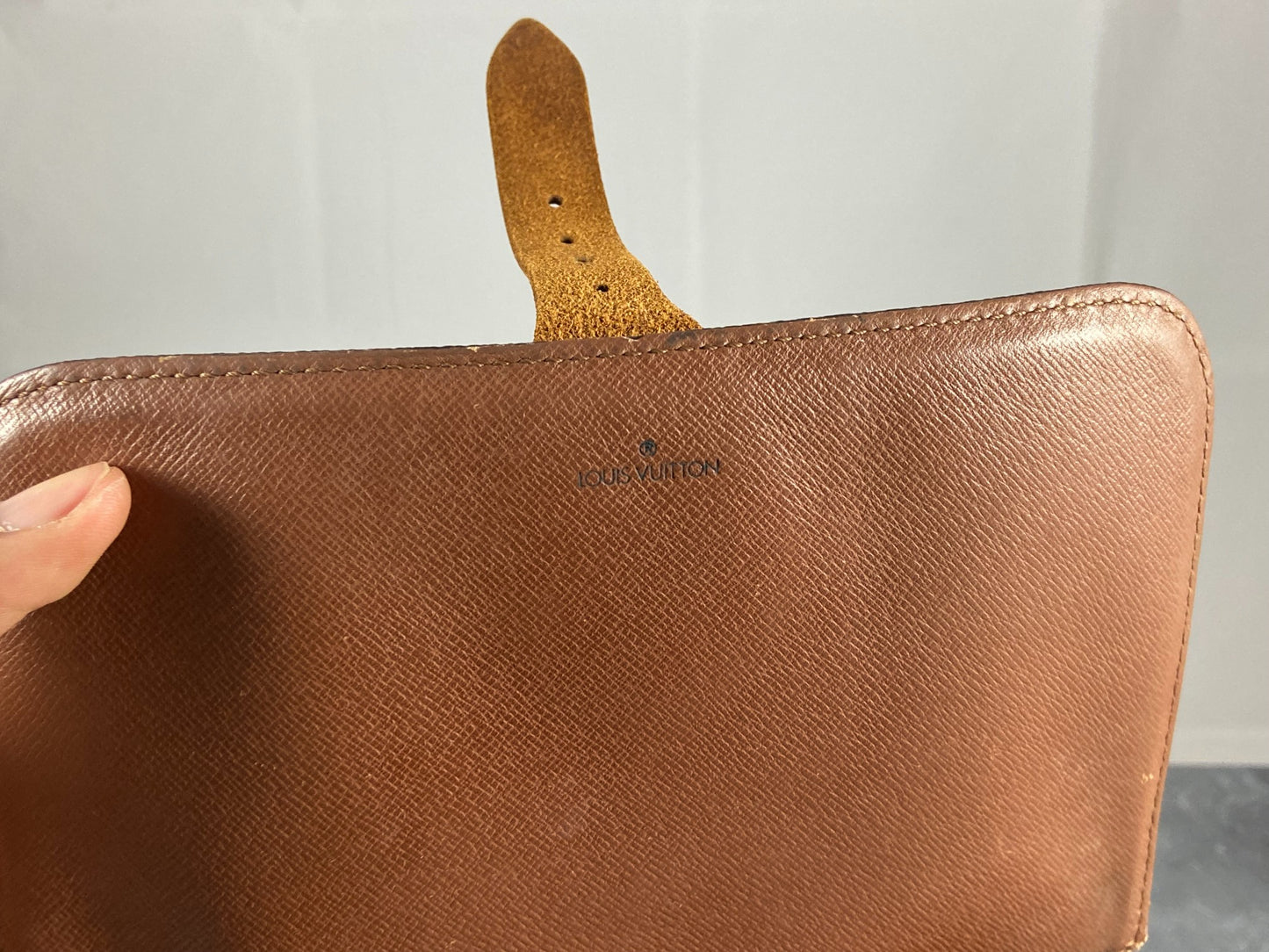 Louis Vuitton Cartouchière MM Shoulder Bag Monogram Canvas
