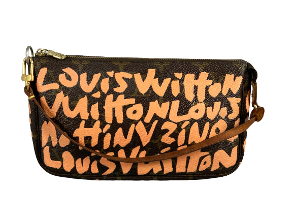 Louis Vuitton x Stephen Sprouse Pochette Accessoires Graffiti Orange –  heatstation