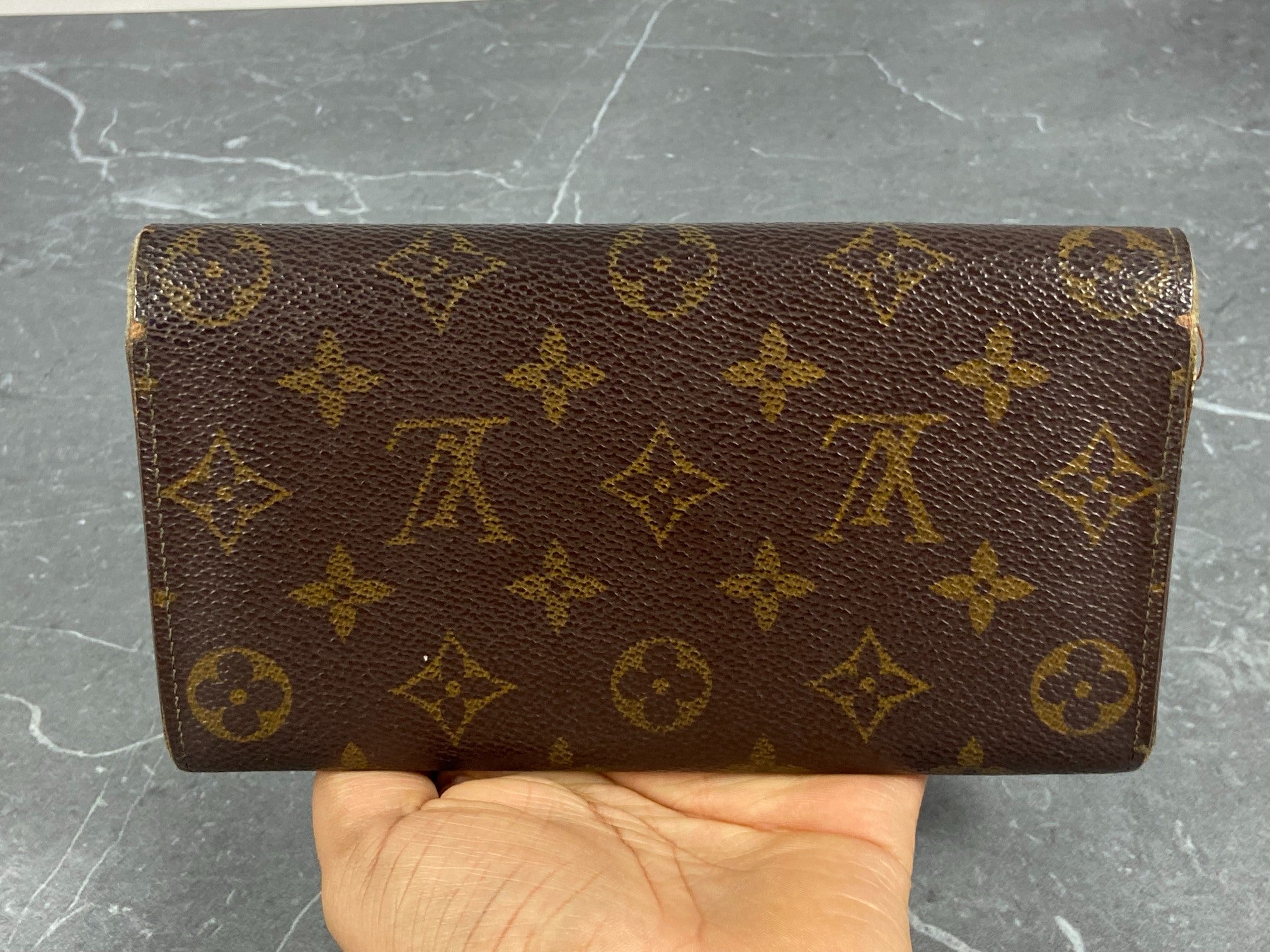 Louis Vuitton Sarah Wallet Monogram Canvas