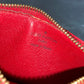 Louis Vuitton Pochette Cles Key Pouch Red Epi Leather
