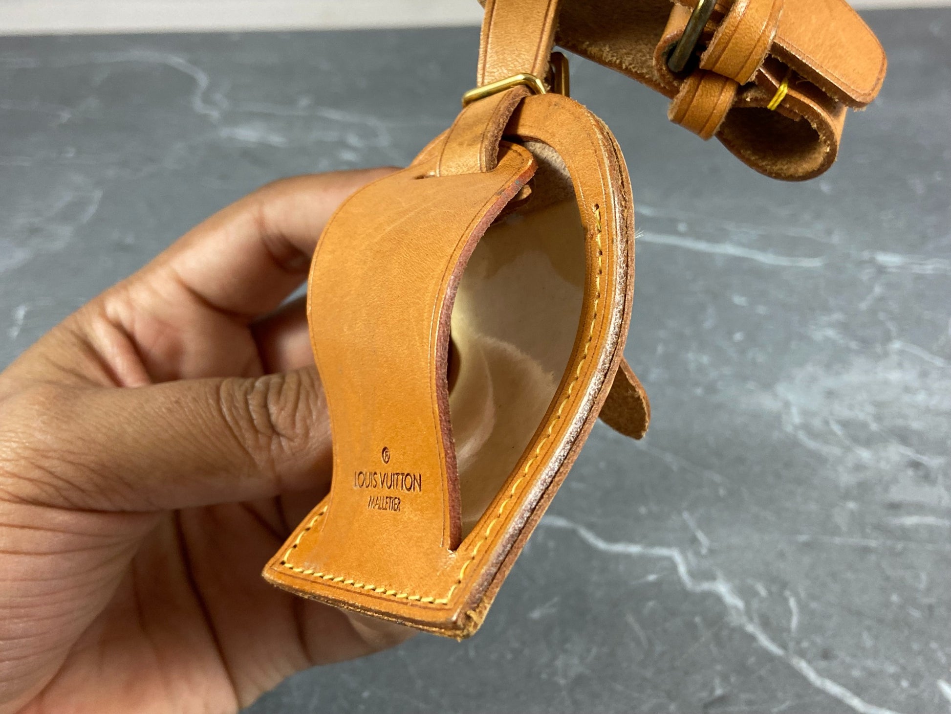 Louis Vuitton, Accessories, Louisvuittonluggage Tag Belt E6