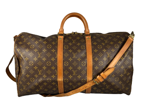 Louis Vuitton Keepall 55 Bandouliere Monogram Canvas