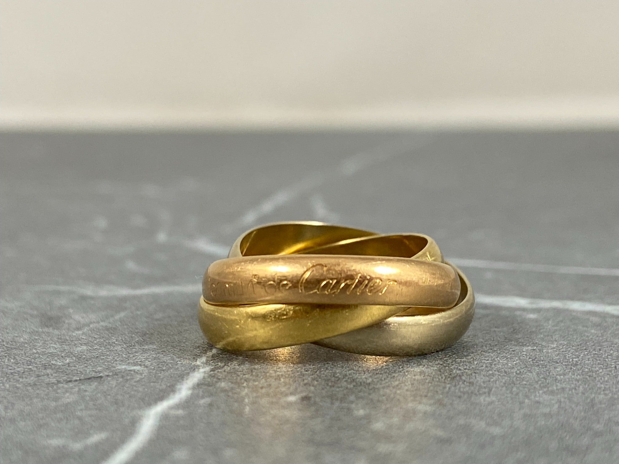 Cartier Must De Cartier Trinity Ring Size 51