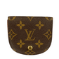 Louis Vuitton Coin Portemonnaie Gousset Monogram Canvas