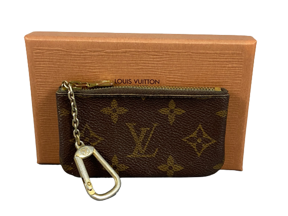 Louis Vuitton Pochette Cles Key Pouch Monogram Canvas incl. Box
