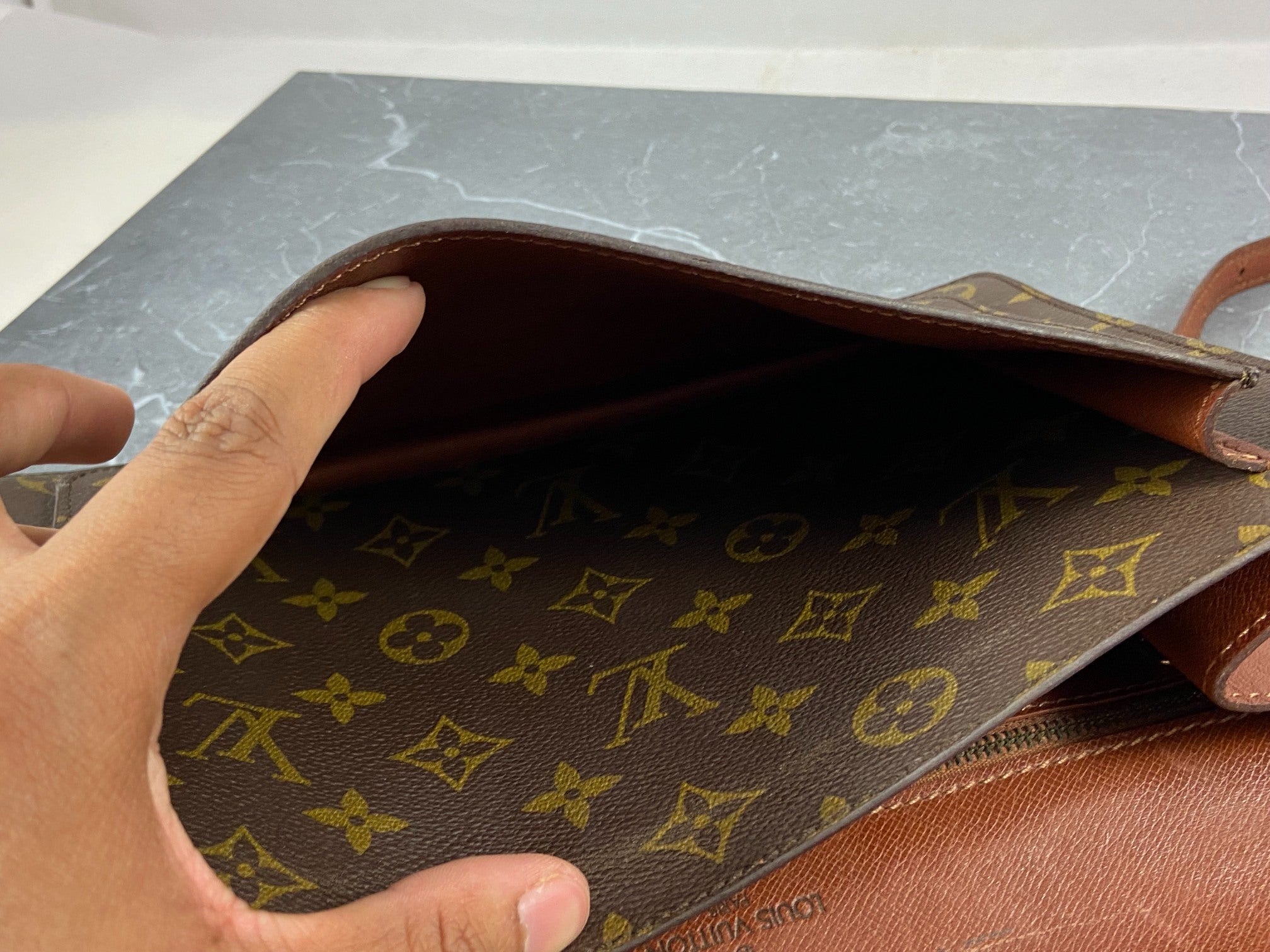 Louis Vuitton Monceau 28 Monogram Canvas