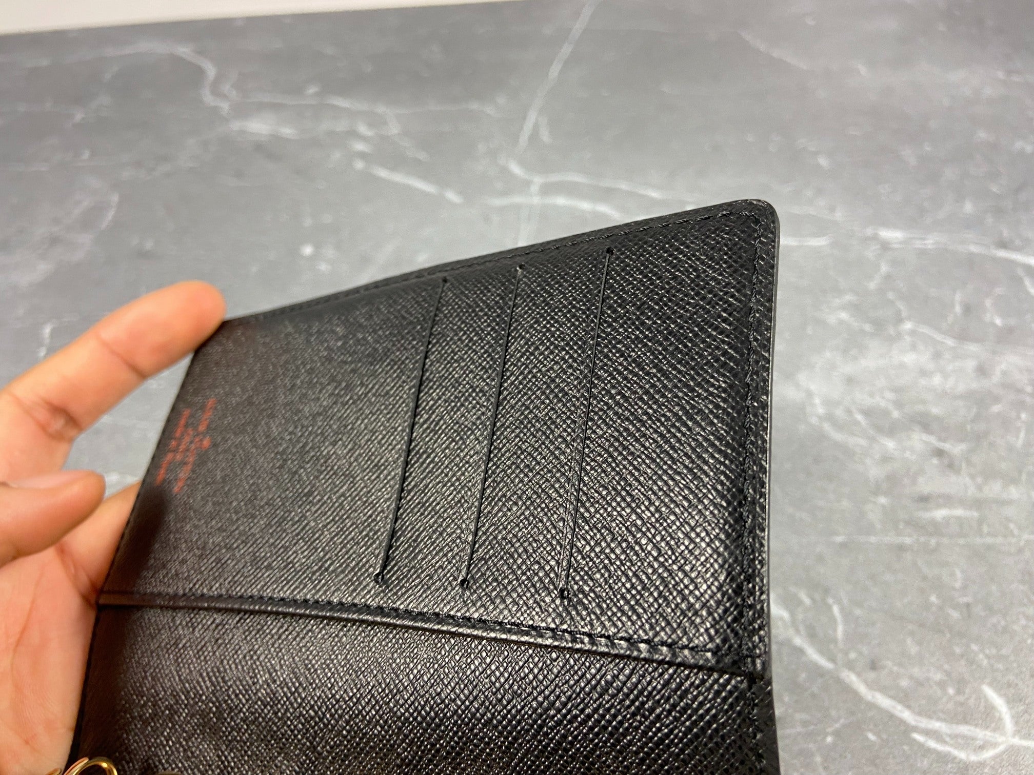 Louis Vuitton Agenda Fonctionnel PM Black Epi Leather