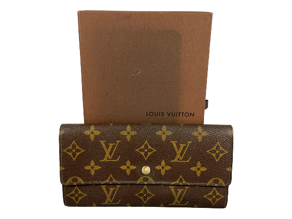 Louis Vuitton Sarah Wallet Monogram Canvas incl. Box