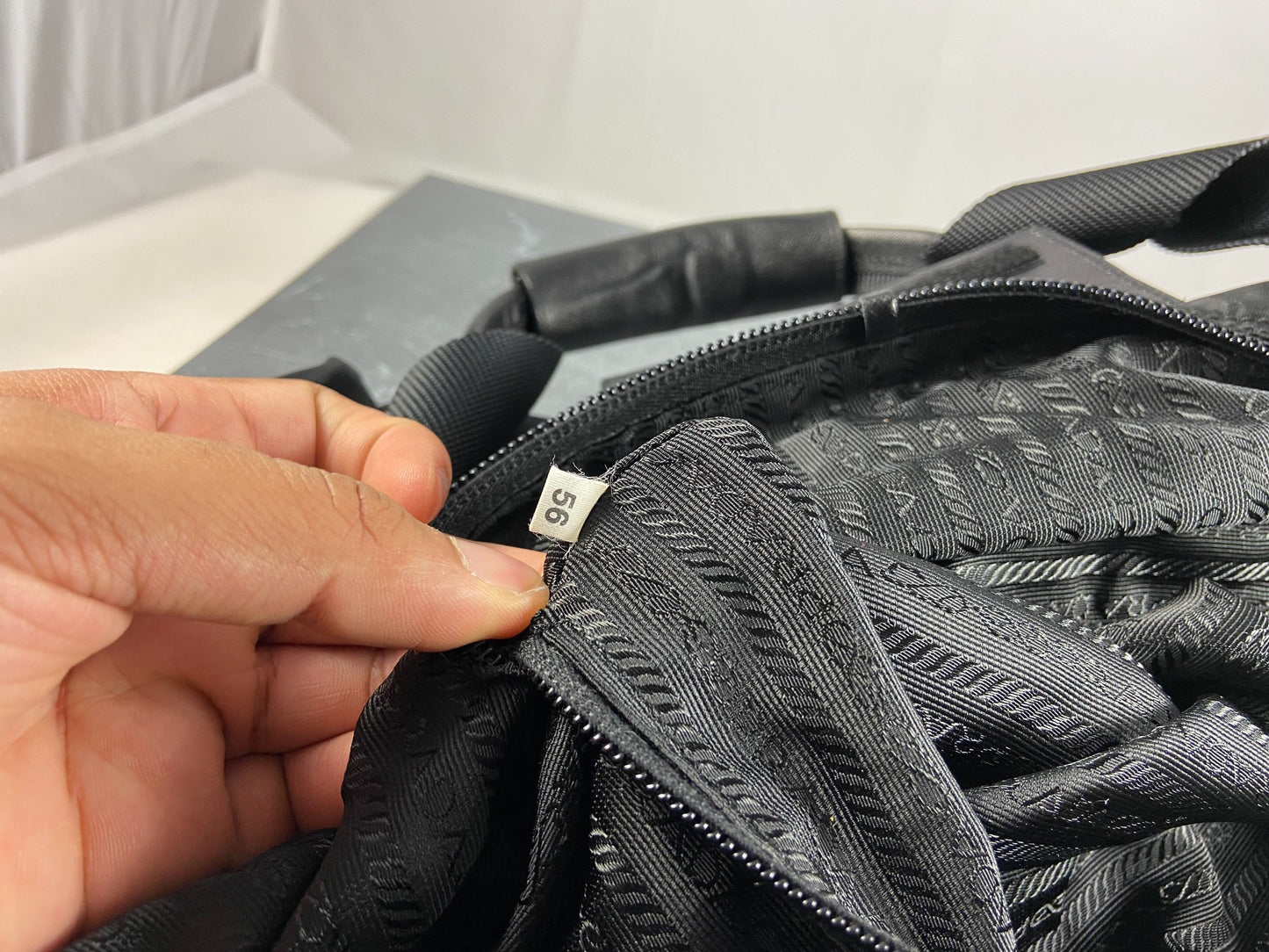 Prada Tessuto Nylon Travel Duffle Bag Black