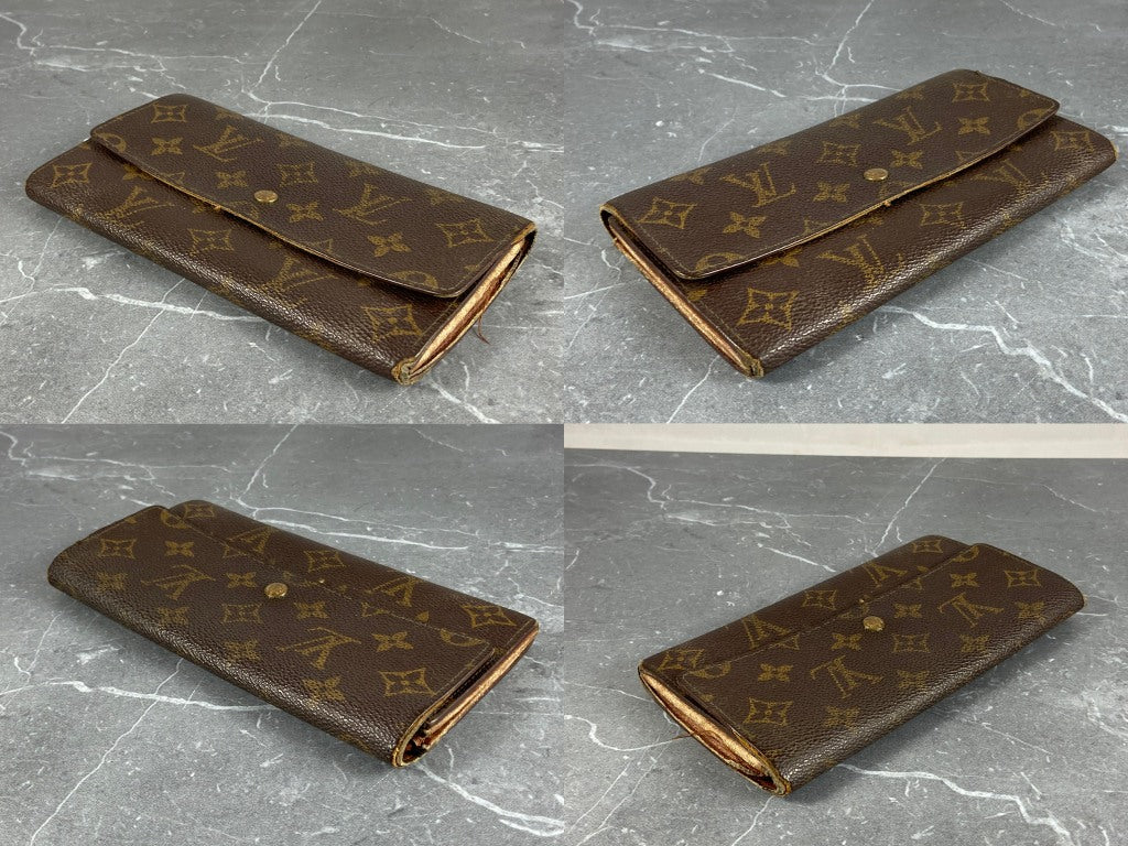 Louis Vuitton Sarah Wallet Monogram Canvas