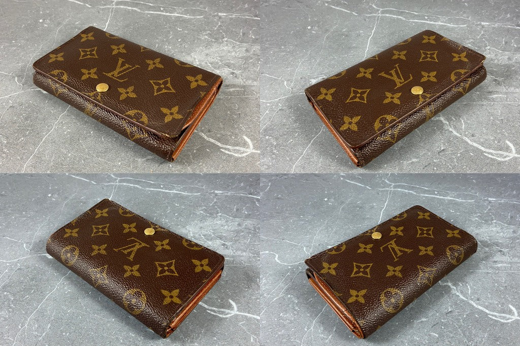 Louis Vuitton Porte-Monnaie Tresor Monogram Canvas