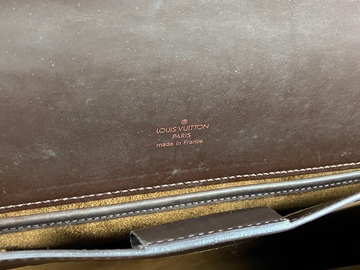 Louis Vuitton Altona PM Business Bag Damier Ebene Canvas